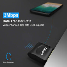 USB Bluetooth Dongle, QGOO Bluetooth 4.0 Adapter for PC Laptop Computer Desktop Stereo Music, Skype Call, Keyboard, Mouse, Support All Windows 10 8.1 8 7 XP Vistat All Windows 10 8.1 8 7 XP Vista